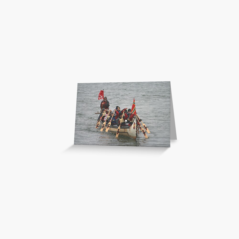 Full ahead Greeting Card