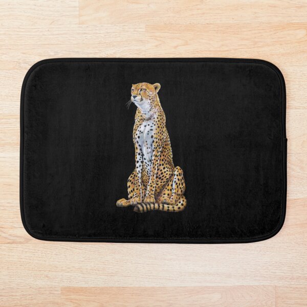 Cheetah Bath Mat