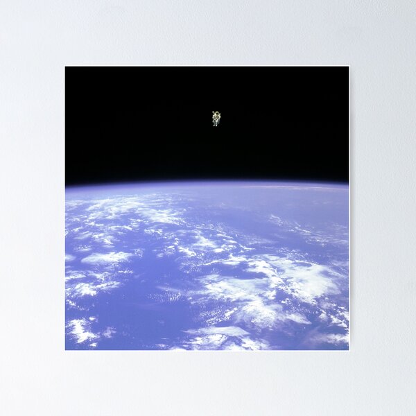 Item preview, Astronaut Orbiting Earth designed and sold by dega4560.