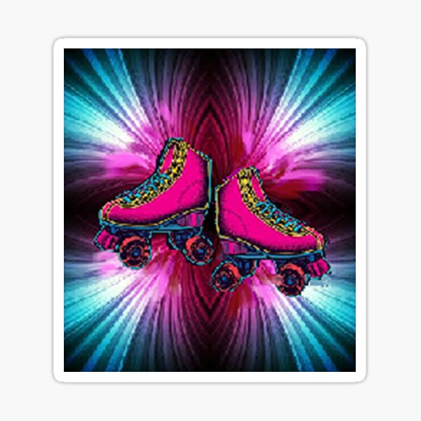 ROLLER SKATING PARTY Sticker