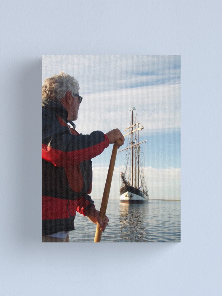 Alternate view of Sailing Tall Canvas Print