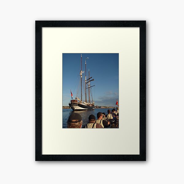 Wait for me Framed Art Print