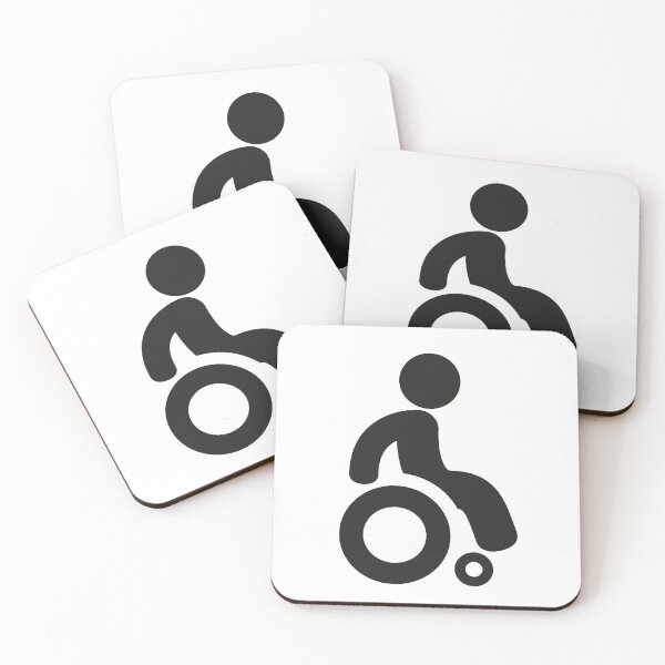 Item preview, Icon disabled pictogram chairman designed and sold by LucianoCosmo.
