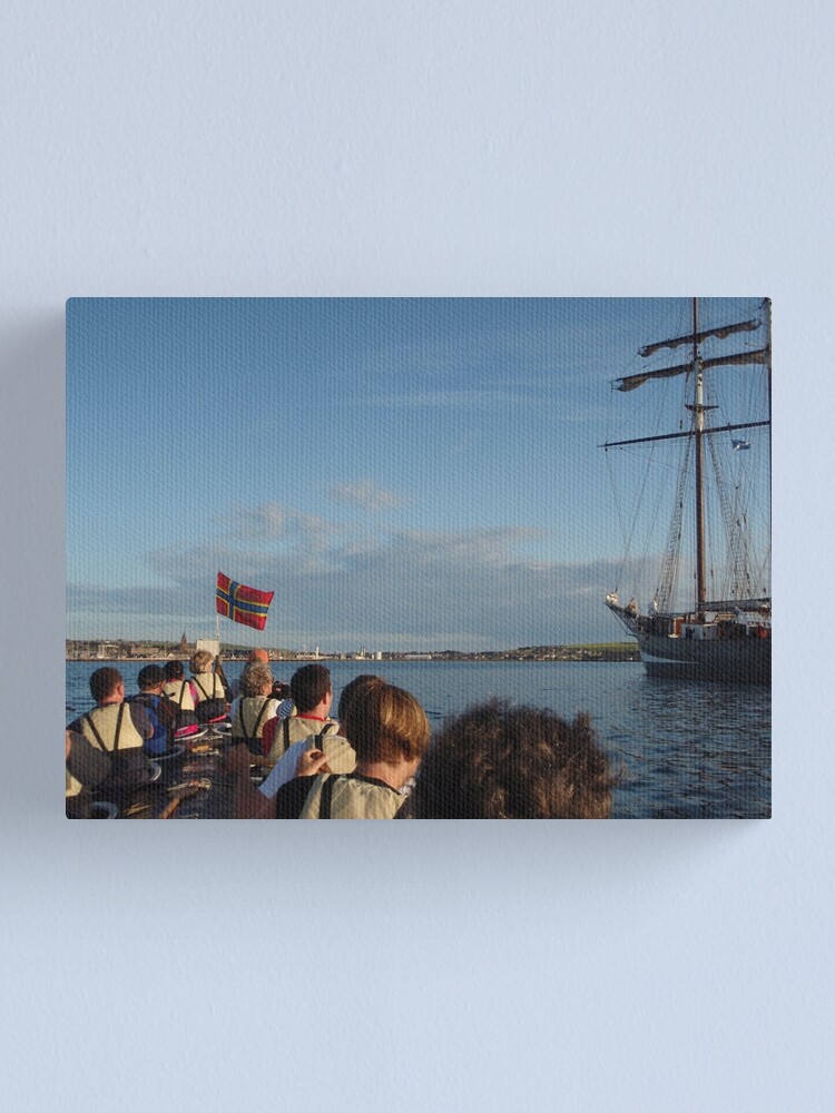 Alternate view of Race you Canvas Print