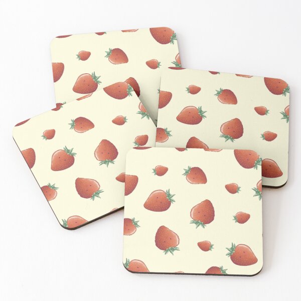 Item preview, Cute strawberry fruit pattern  designed and sold by AliciaBarten.