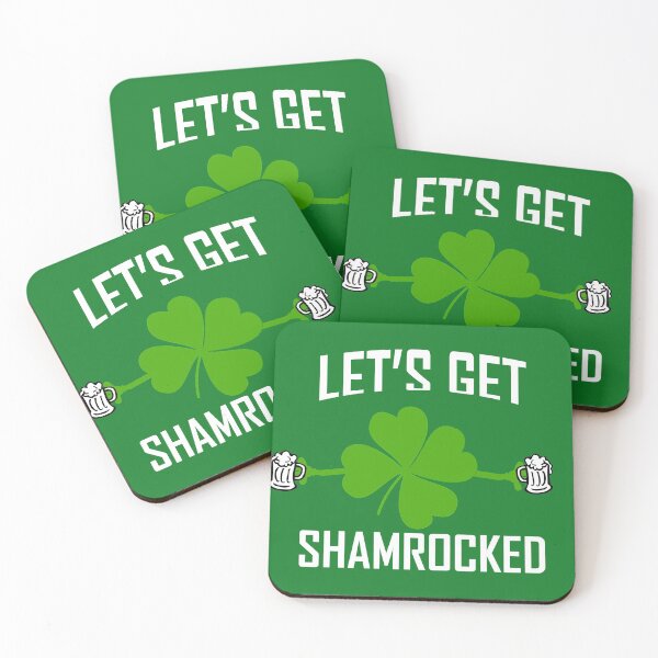 Item preview, LET'S GET SHAMROCKED ST. PATRICK'S DAY designed and sold by husicn87.