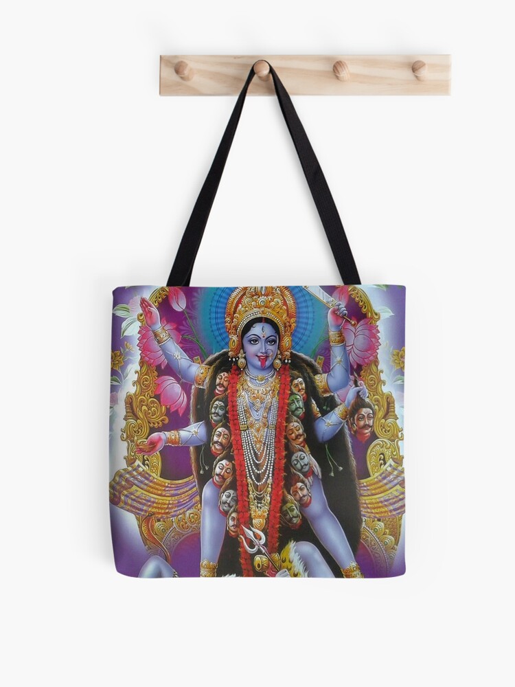 Kali Artistic Canvas Shoulder Tote