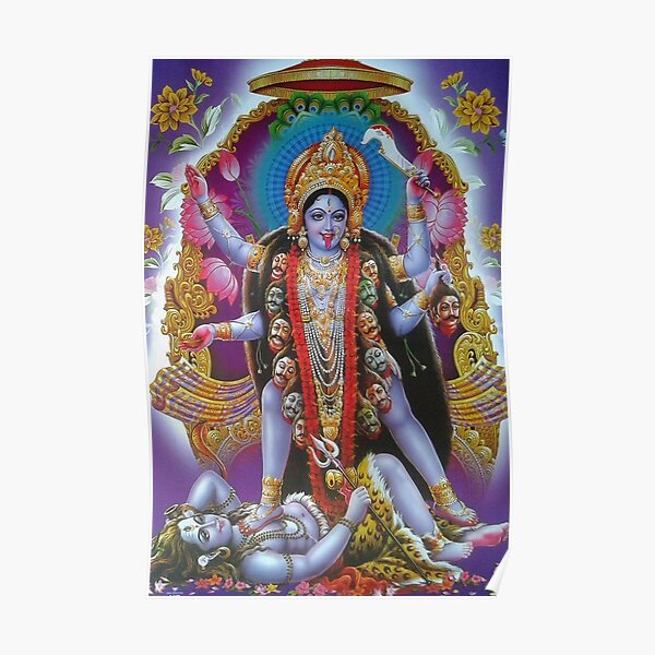 Hindu Goddess Kali Poster