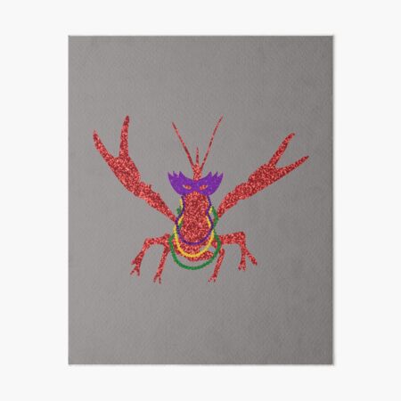 Item preview, Mardis Gras Crawfish designed and sold by stacyanne324.