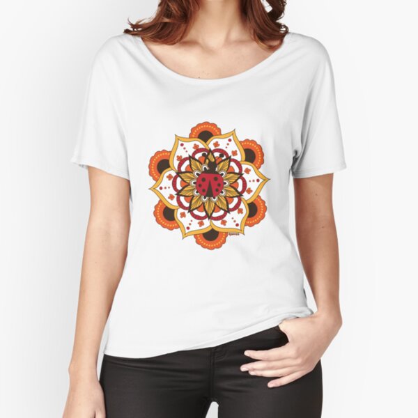 Coccinelle amoureuse T-shirt coupe relax