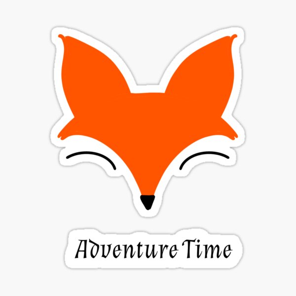 Adventure Foxy Stickers Redbubble - adventure nightmare decal roblox