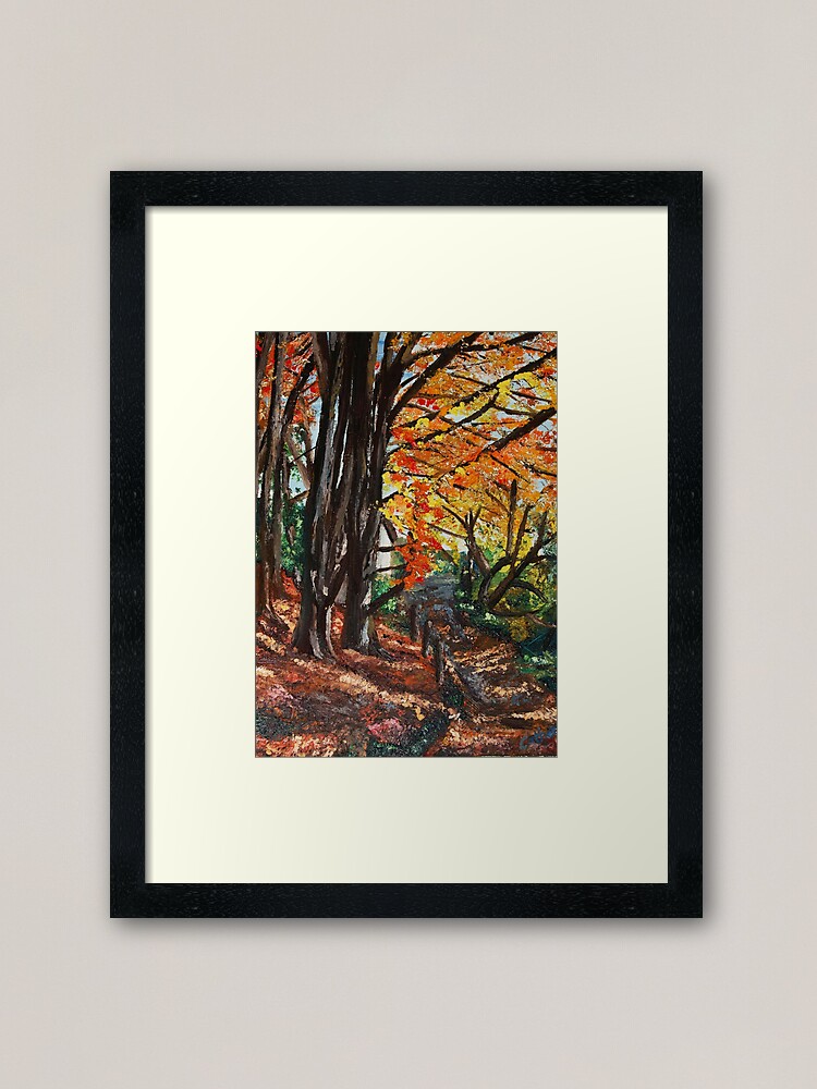 Alternate view of Rhswyg walk Framed Art Print