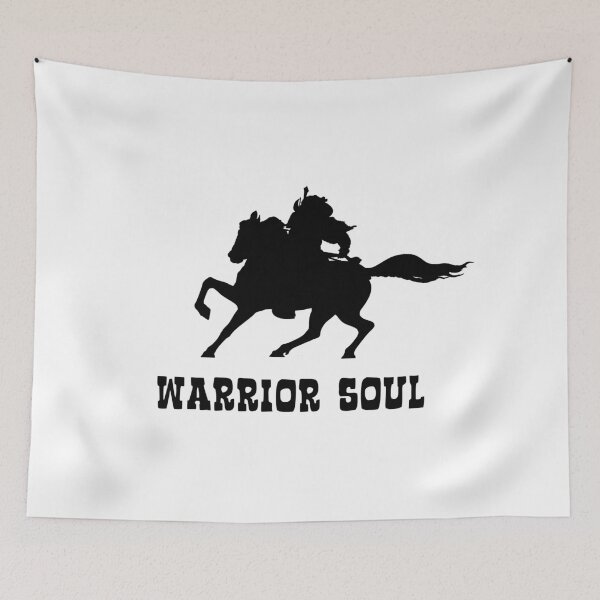 Item preview, Warrior Soul Graphic Silhouette Concept designed and sold by DFLC Prints.