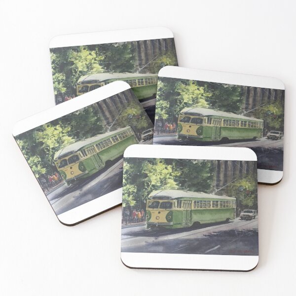 Item preview, Streetcar in san Francisco designed and sold by jadlart.