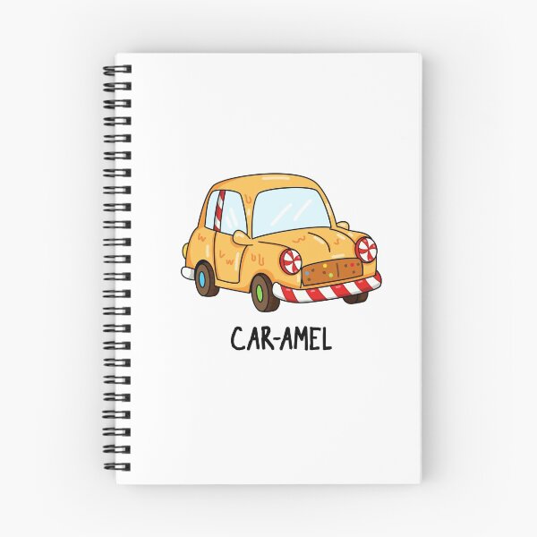 Item preview, Car-amel Funny Candy Car Puns  designed and sold by punnybone.