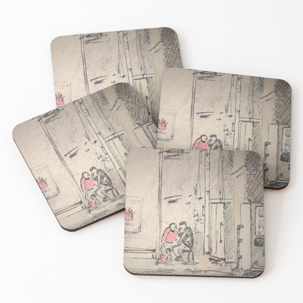 Item preview, Tokyo - Watercolour - Ukima Taxi Rank designed and sold by SHOT CLASSICS.