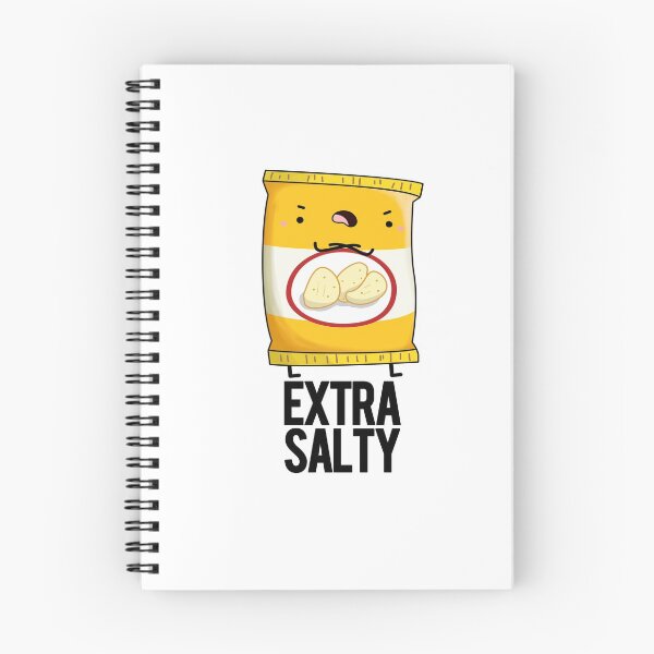 Item preview, Extra Salty Funny Salty Snack Puns  designed and sold by punnybone.