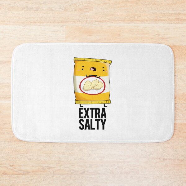 Item preview, Extra Salty Funny Salty Snack Puns  designed and sold by punnybone.