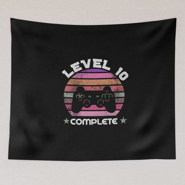 Item preview,  Level 10 Complete 10th Birthday - Celebrate 10th Wedding Gift Video Gamer designed and sold by SaraDarwish.