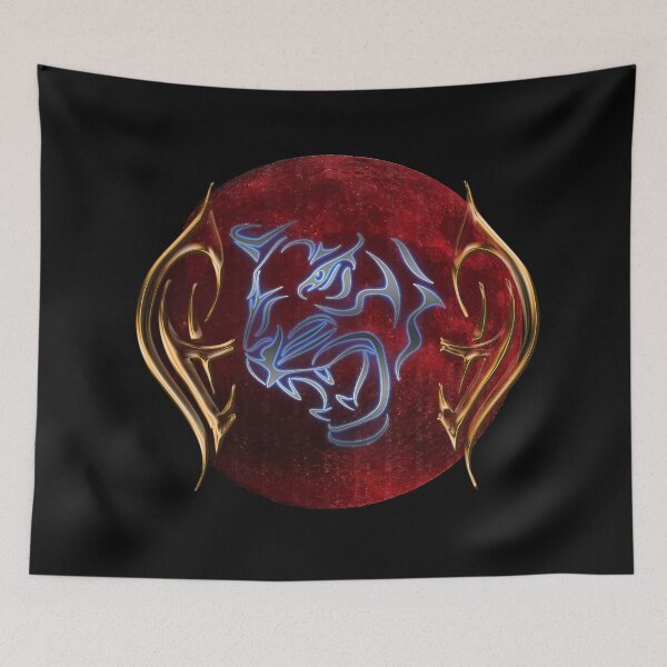 Item preview, Wild Cat in the Blood Moon designed and sold by Candi-Designs.