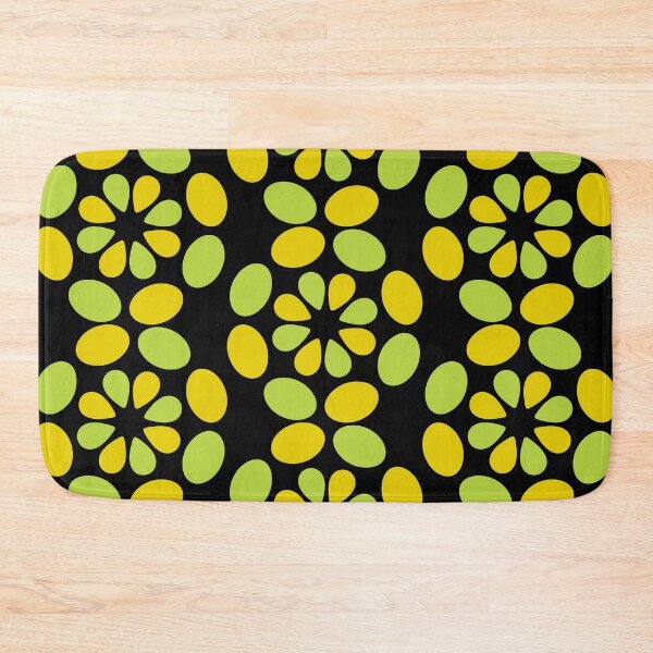 Item preview, Lime and Yellow Colour Flower Pattern designed and sold by heartfeltarts93.