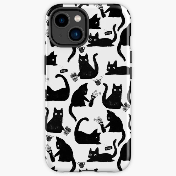 Bad Cats Knocking Stuff Over iPhone Tough Case