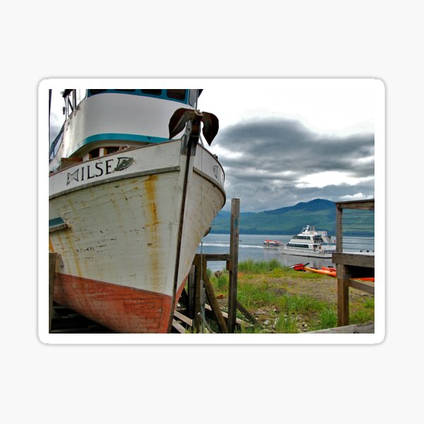 Item preview, Dry Dock In Icy Strait designed and sold by Nancy Richard.