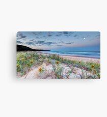 Moonrise over Alexandria Bay Canvas Print