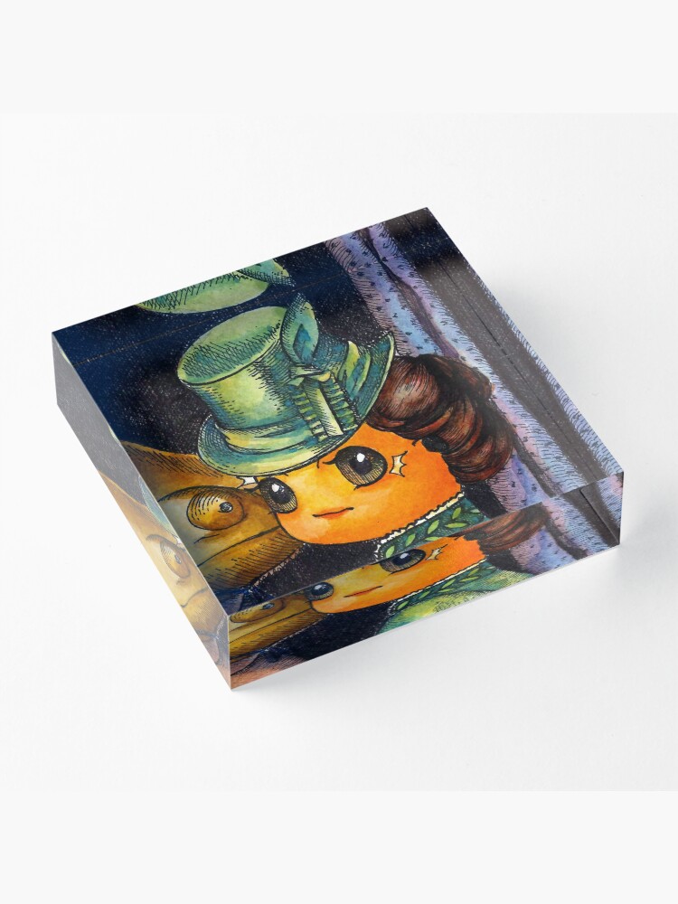 Alternate view of Movie inspired collection - Dracuzard - Mina Harker Acrylic Block