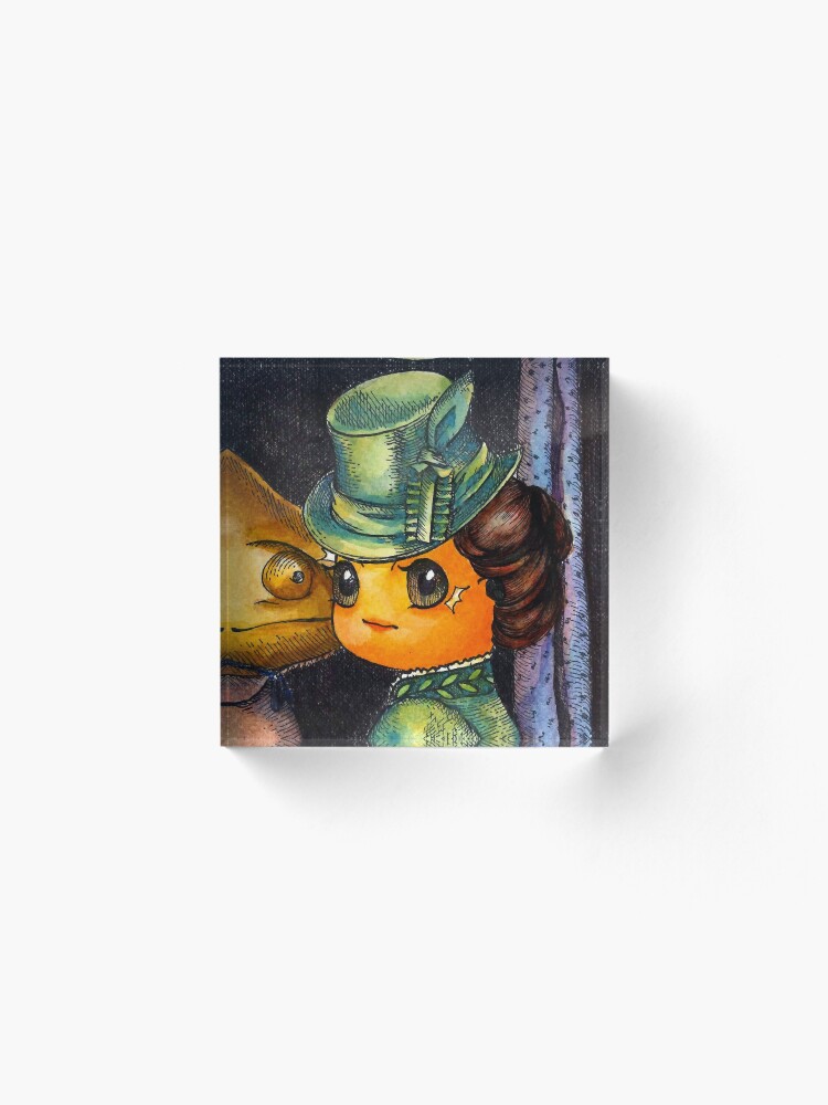Alternate view of Movie inspired collection - Dracuzard - Mina Harker Acrylic Block
