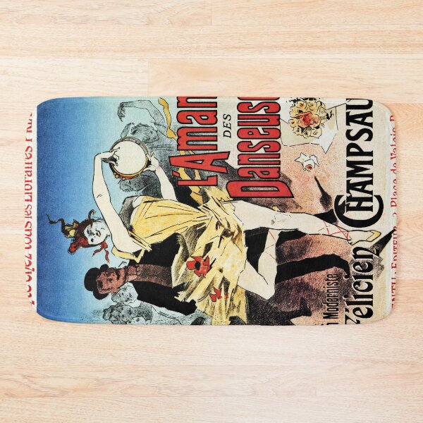 Item preview, The ballerina lover 1888 Paris book cover ad by Chéret designed and sold by aapshop.