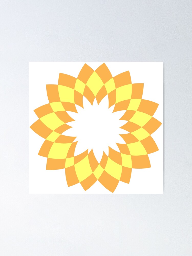 Geometric Sunflower