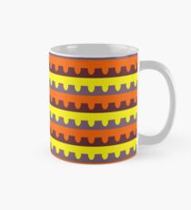 Purple Orange Yellow Red Shock Classic Mug