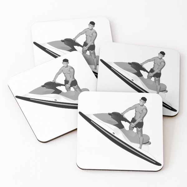 Item preview, young man on a jet ski designed and sold by Magazin-Brenda.