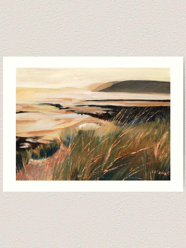 Alternate view of West Wales at Dusk Art Print