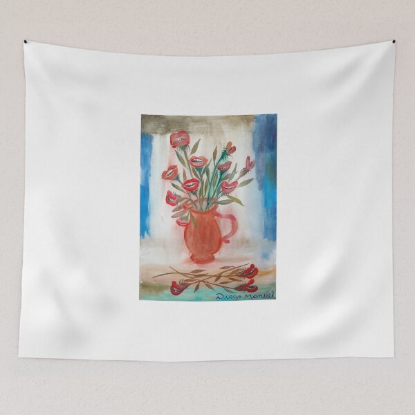 Item preview, flowers with mouths designed and sold by Diego Manuel Rodriguez.