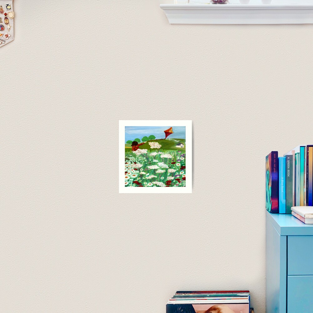 Fly a kite Art Print