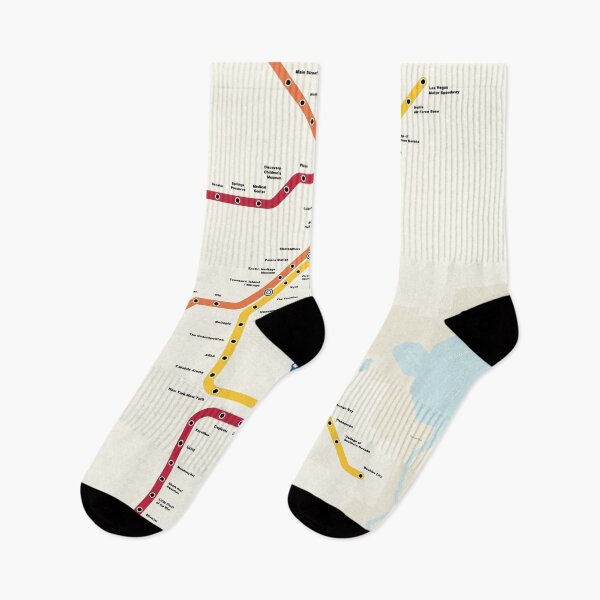 Item preview, Las Vegas Metro (Fantasy Subway Map, Las Vegas, Nevada) designed and sold by MetroPosters.