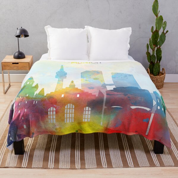 Item preview, munich skyline designed and sold by BekimART2.