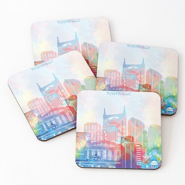 Item preview, nashville skyline designed and sold by BekimART2.