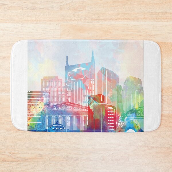 Item preview, nashville skyline designed and sold by BekimART2.