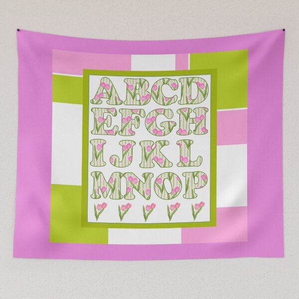 Item preview, Alphabet child flower . No. 2  designed and sold by fuzzyfox.