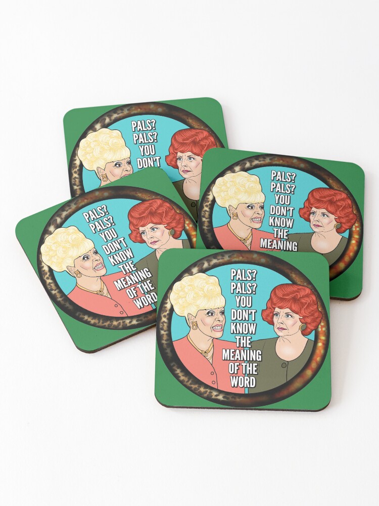 Thumbnail 1 of 5, Coasters (Set of 4), Pals designed and sold by Whatderekmade.