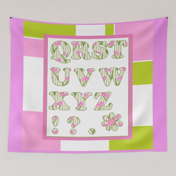 Item preview, Alphabet child flower . No. 1  designed and sold by fuzzyfox.