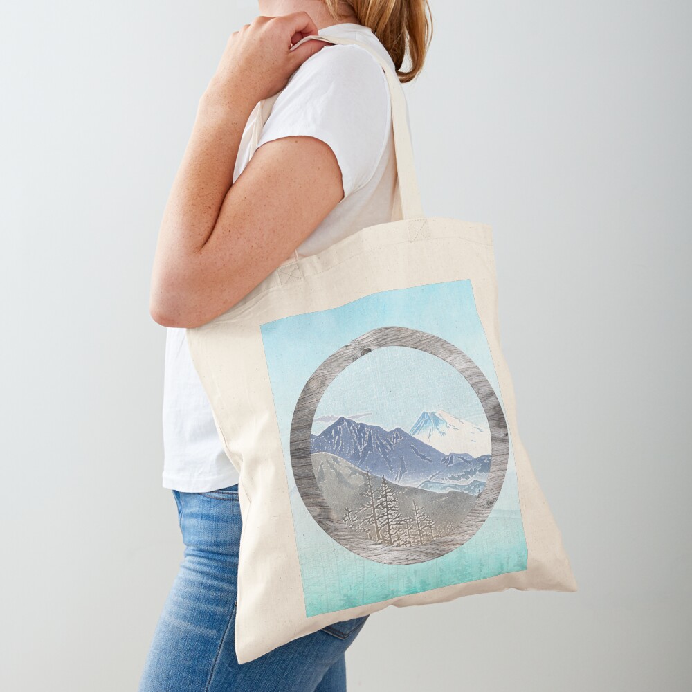 Looking to the mountains Tote Bag