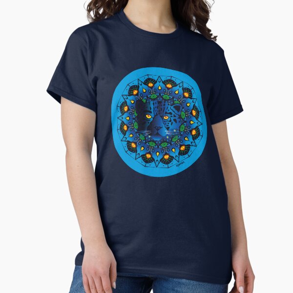 Aperçu de l'œuvre Panthère noire Mandala créée et vendue par epacrea.