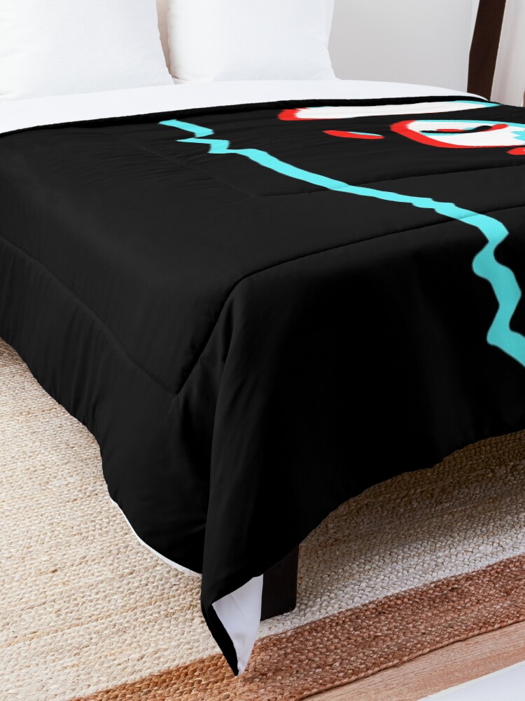 Alternate view of trippy bape Comforter