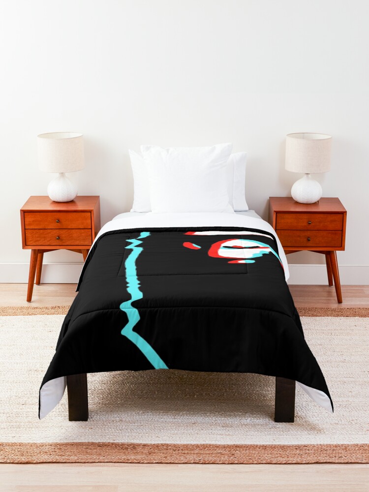 Alternate view of trippy bape Comforter