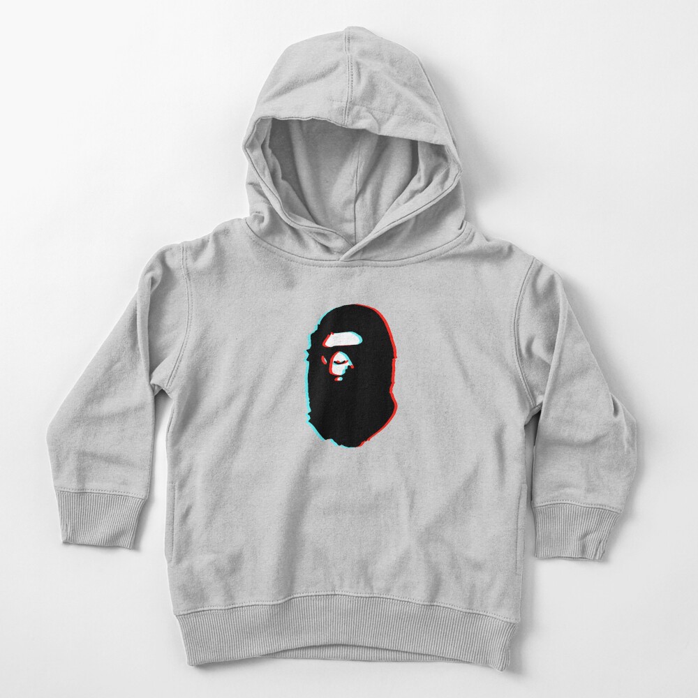 trippy bape Toddler Pullover Hoodie