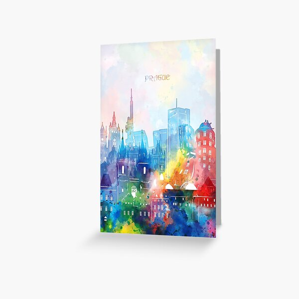 Item preview, prague skyline designed and sold by BekimART2.